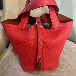 Hermes Picotin 18 Rose Jaipur